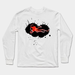 Inky the Octopus Long Sleeve T-Shirt